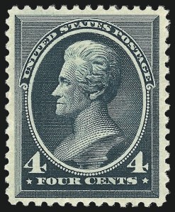 Sale 997, Lot 5632, 1881-87 American Bank Note Co. Issues (Scott 205-218)