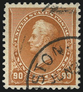 Sale Number 997, Lot Number 5669, 1890-93 Issue (Scott 219-229) Sale Number 997, Lot Number 5669, 1890-93 Issue (Scott 219-229)