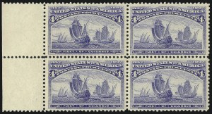 Sale 997, Lot 5677, 1893 Columbian Issue (1c thru 8c, Scott 230-236)