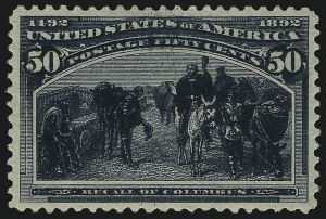 Sale 997, Lot 5691, 1893 Columbian Issue (10c thru $1.00, Scott 237-241)