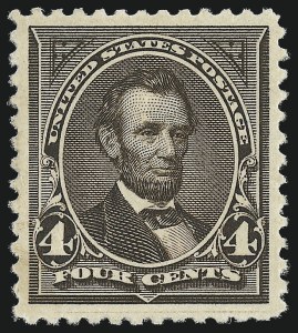 Sale 997, Lot 5741, 1894 Unwatermarked Bureau Issue (Scott 246-263)