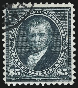 Sale 997, Lot 5790, 1895 Watermarked Bureau Issue (Scott 264-284)