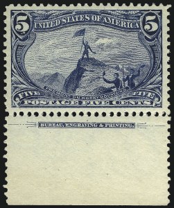 Sale 997, Lot 5804, 1898 Trans-Mississippi Issue (Scott 285-293)