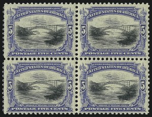 Sale 997, Lot 5837, 1901 Pan-American Issue Inverts (Scott 294-299)