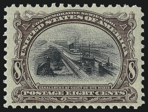 Sale Number 997, Lot Number 5838, 1901 Pan-American Issue Inverts (Scott 294-299) Sale Number 997, Lot Number 5838, 1901 Pan-American Issue Inverts (Scott 294-299)