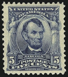 Sale Number 997, Lot Number 5843, 1902-08 Issues (Scott 300-319) Sale Number 997, Lot Number 5843, 1902-08 Issues (Scott 300-319)