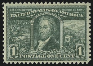 Sale Number 997, Lot Number 5865, 1904 Louisiana Purchase, Jamestown Issues (Scott 323-330) Sale Number 997, Lot Number 5865, 1904 Louisiana Purchase, Jamestown Issues (Scott 323-330)