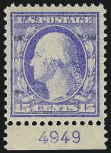Sale 997, Lot 5883, 1908-10 Washington-Franklin Issues (Scott 331-356)