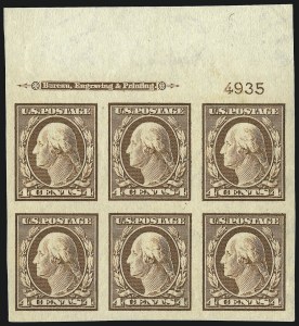Sale 997, Lot 5887, 1908-10 Washington-Franklin Issues (Scott 331-356)