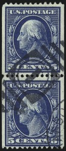 Sale 997, Lot 5896, 1908-10 Washington-Franklin Issues (Scott 331-356)