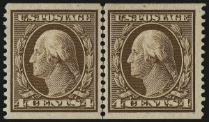 Sale 997, Lot 5901, 1908-10 Washington-Franklin Issues (Scott 331-356)