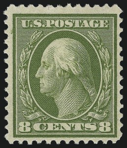 Sale 997, Lot 5919, 1909 Bluish Paper Issue (Scott 357-366)