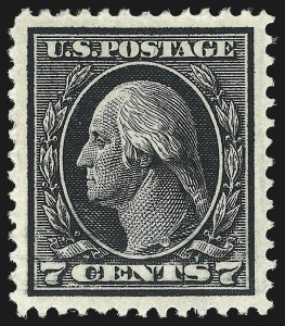 Sale Number 997, Lot Number 5982, 1912-14 Washington-Franklin Issue (Scott 405-423)