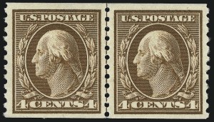 Sale 997, Lot 6004, 1913-15 Washington-Franklin Issues (Scott 424-460)