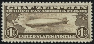 Sale Number 997, Lot Number 6182, Air Post Graf Zeppelin Issue (Scott C13-C15) Sale Number 997, Lot Number 6182, Air Post Graf Zeppelin Issue (Scott C13-C15)