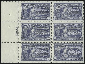 Sale 997, Lot 6214, Special Delivery, Registration (E, F)
