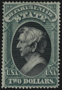 Sale 997, Lot 6277, Officials (O), $2.00 State (O68) Sale 997, Lot 6277, Officials (O)