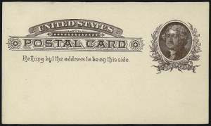 Sale 997, Lot 6379, The Falberg Collection of Postal Cards (UX1-UX9)
