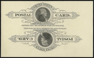 Sale 997, Lot 6380, The Falberg Collection of Postal Cards (UX1-UX9)