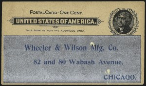 Sale 997, Lot 6400, The Falberg Collection of Postal Cards (UX10-UX14)