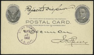Sale 997, Lot 6404, The Falberg Collection of Postal Cards (UX17 Full Face McKinley)