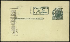 Sale 997, Lot 6454, The Falberg Collection of Postal Cards (UX41-UX48)