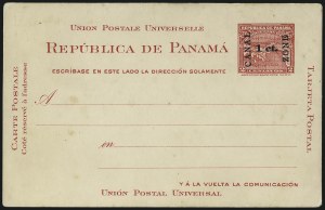 Sale 997, Lot 6537, The Falberg Collection - Canal Zone Postal Cards