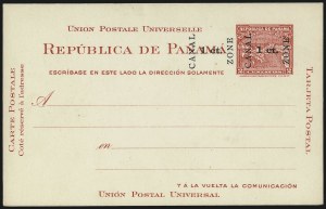 Sale 997, Lot 6538, The Falberg Collection - Canal Zone Postal Cards