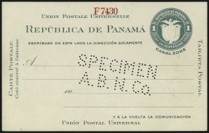 Sale 997, Lot 6552, The Falberg Collection - Canal Zone Postal Cards