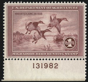 Sale 997, Lot 6625, Hunting Permits (RW)