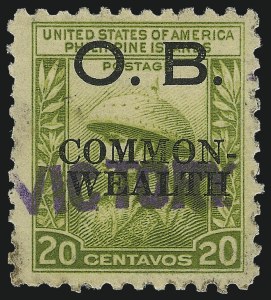Sale 997, Lot 6678, United States Possessions
