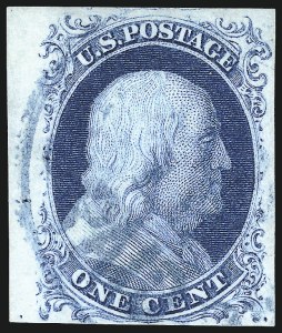 Sale 998, Lot 18, Plate One Early - Type II Gem Examples