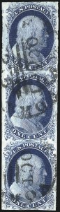 Sale 998, Lot 221, Plate One Late Strips