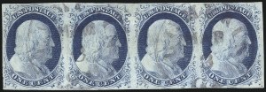 Sale 998, Lot 225, Plate One Late Strips