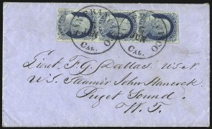 Sale 998, Lot 273, Plate One Late On Cover