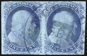Sale 998, Lot 32, Plate One Early - Type II Gem Examples