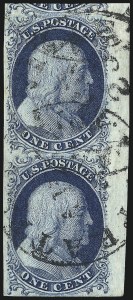 Sale 998, Lot 363, Plate Two Pairs and Strips