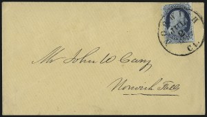 Sale 998, Lot 373, Plate Two On Cover