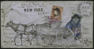 Sale 998, Lot 384, Plate Two On Cover