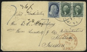 Sale 998, Lot 391, Plate Two On Cover