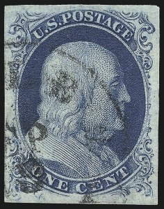 Sale Number 998, Lot Number 437, Plate Four Type III Sale Number 998, Lot Number 437, Plate Four Type III