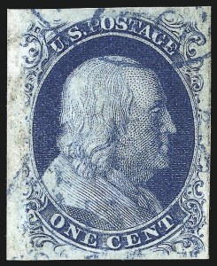 Sale Number 998, Lot Number 439, Plate Four Type III Sale Number 998, Lot Number 439, Plate Four Type III