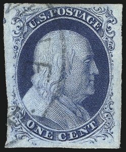 Sale 998, Lot 440, Plate Four Type III