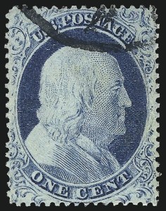 Sale 998, Lot 455, Perforated Stamps From Plate One Late Off Cover