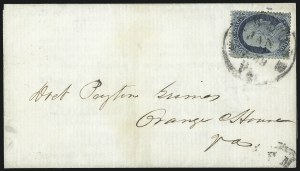 Sale 998, Lot 456, Perforated Stamps From Plate One Late Off Cover
