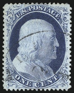 Sale 998, Lot 463, Perforated Stamps From Plate One Late Off Cover