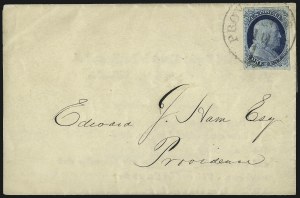 Sale 998, Lot 53, Plate One Early - Type II On Cover