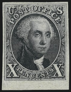 Sale 1007, Lot 2100, 1875 Reproduction of 1847 Issue (Scott 3-4)