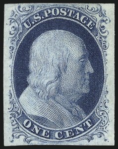 Sale Number 1007, Lot Number 2101, 1c-10c 1851-56 Issue (Scott 7-16)