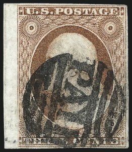 Sale 1007, Lot 2110, 1c-10c 1851-56 Issue (Scott 7-16)